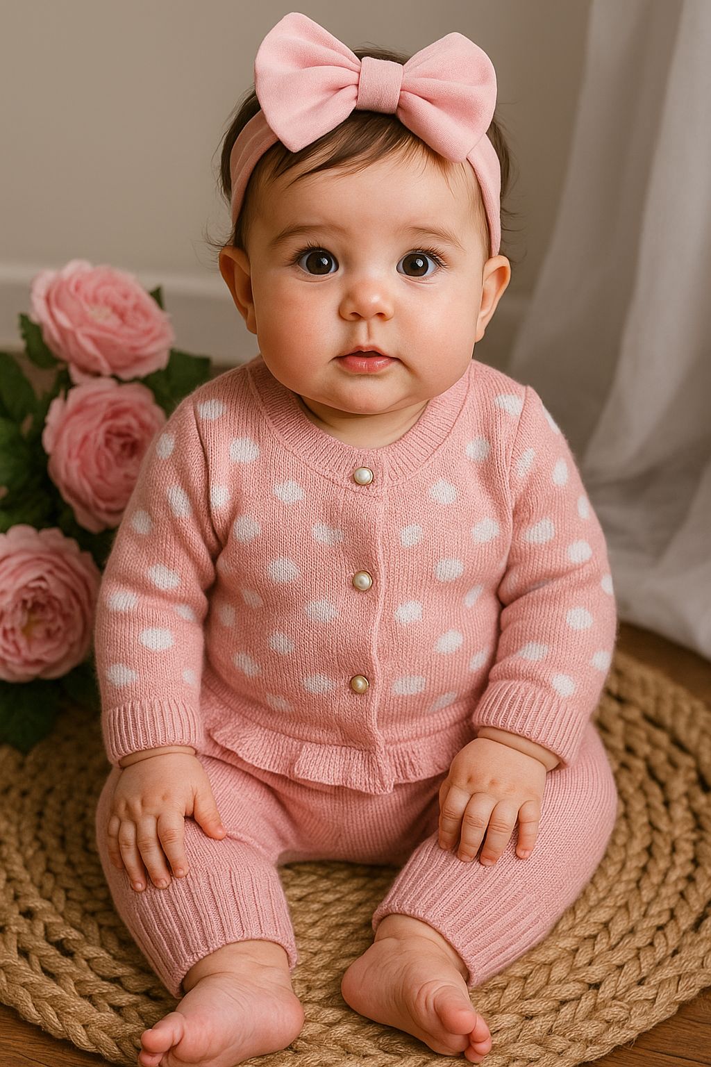 conjunto trico romper com casaquinho