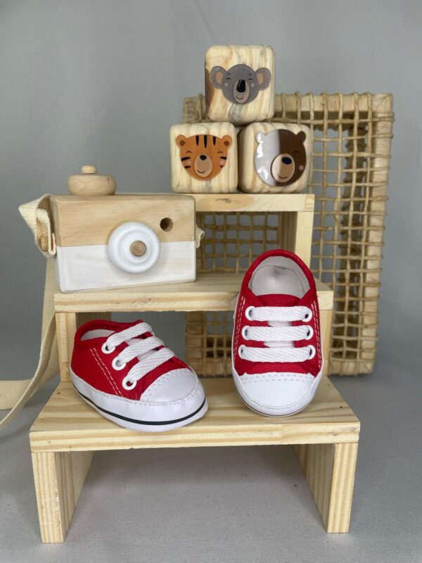 Sapatinho TENIS ALL STAR vermelho