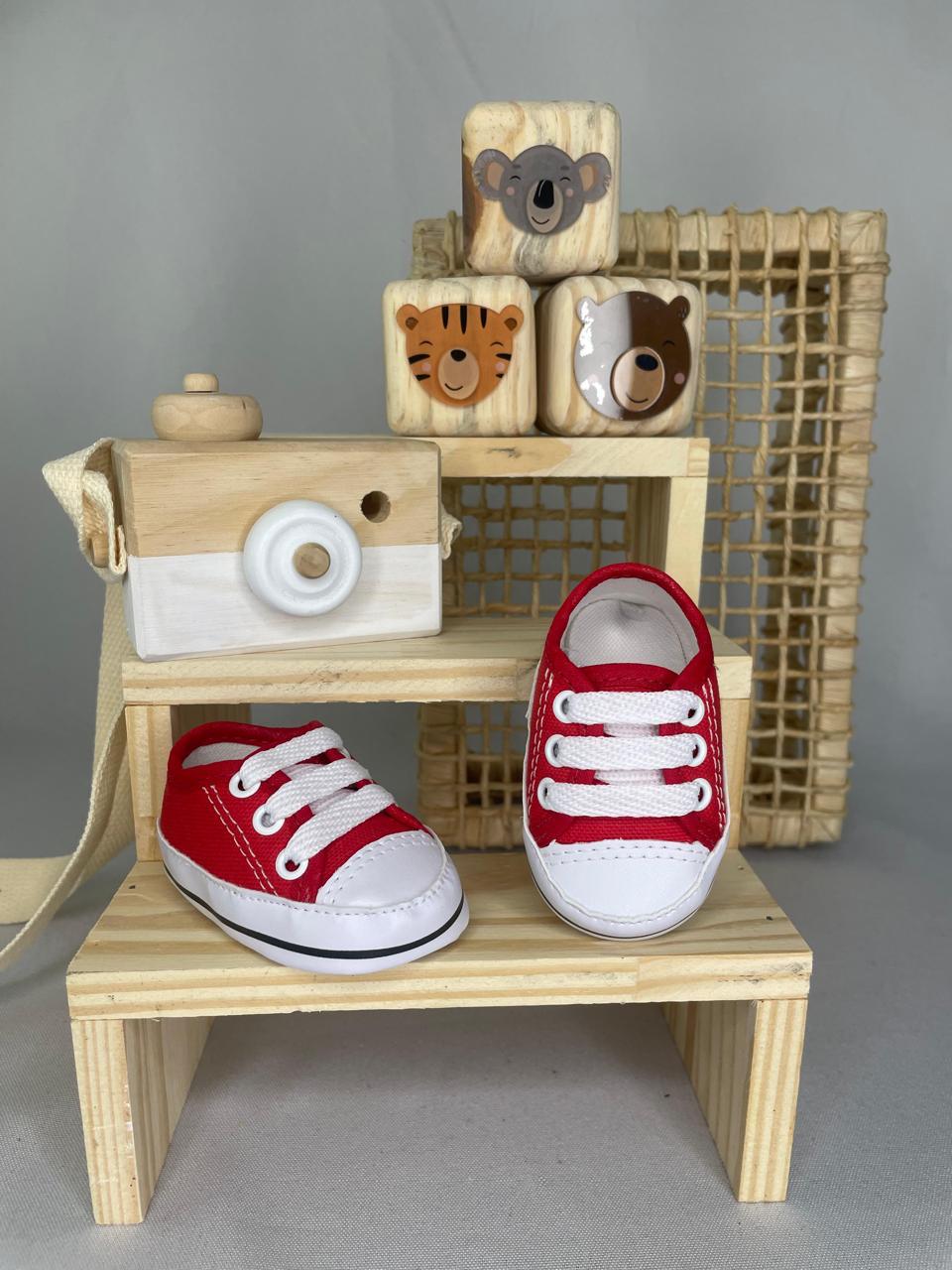 Sapatinho TENIS ALL STAR vermelho