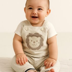 jardineira safari sarja longa