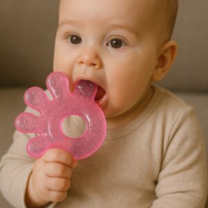 mordedor de mãozinha rosa