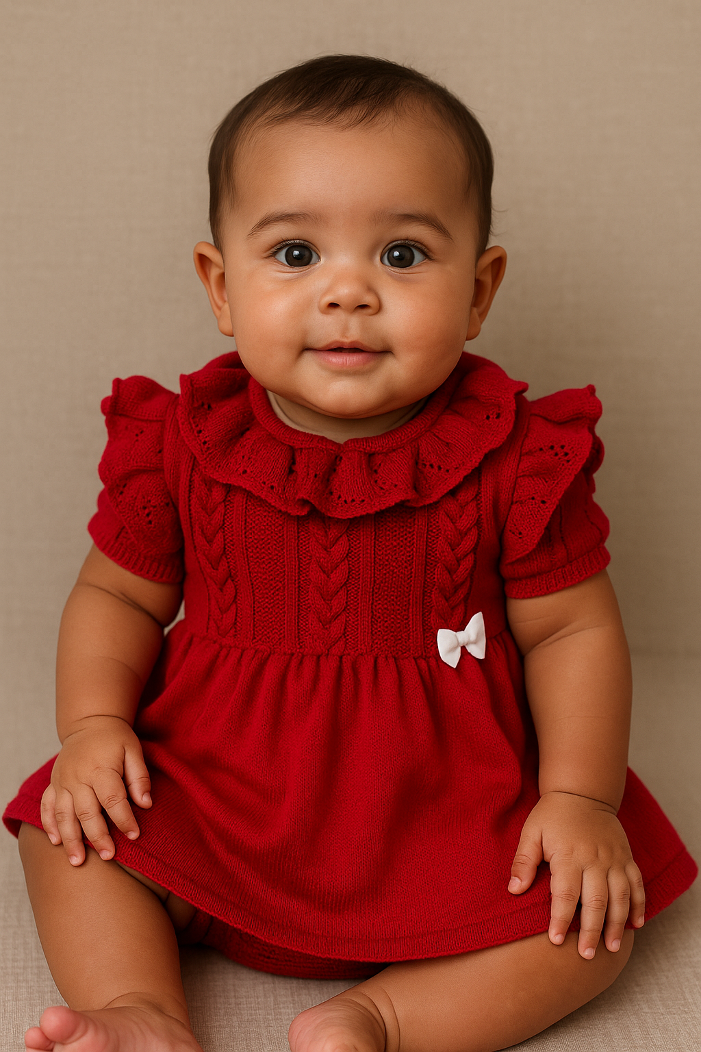 vestido trico com calcinha