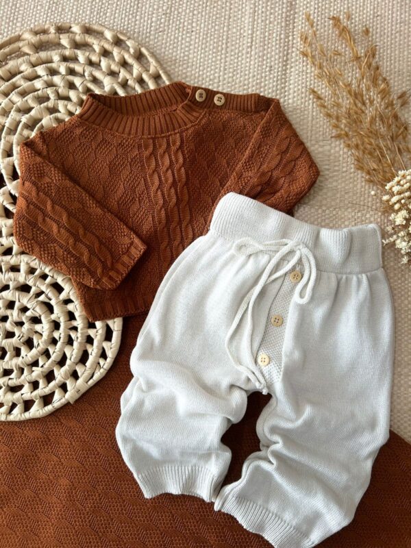 saida maternidade THEO marrom