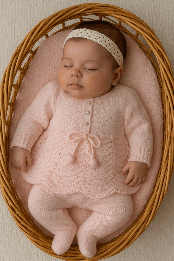 saida maternidade aurora rosa bebe